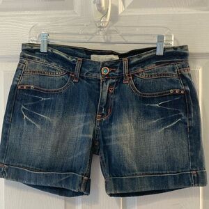 Jean medium shorts